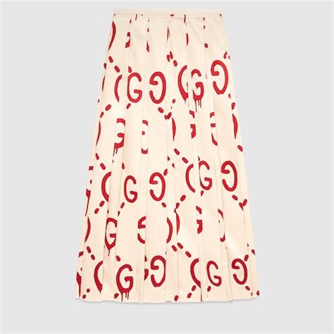 gucci skirt replica|gucci swan skirt.